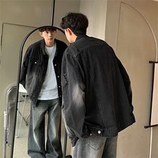 2026春季水洗磨破牛仔外套港风复古夹克男女Q2482-TP6088，男装工装外套，电商A102