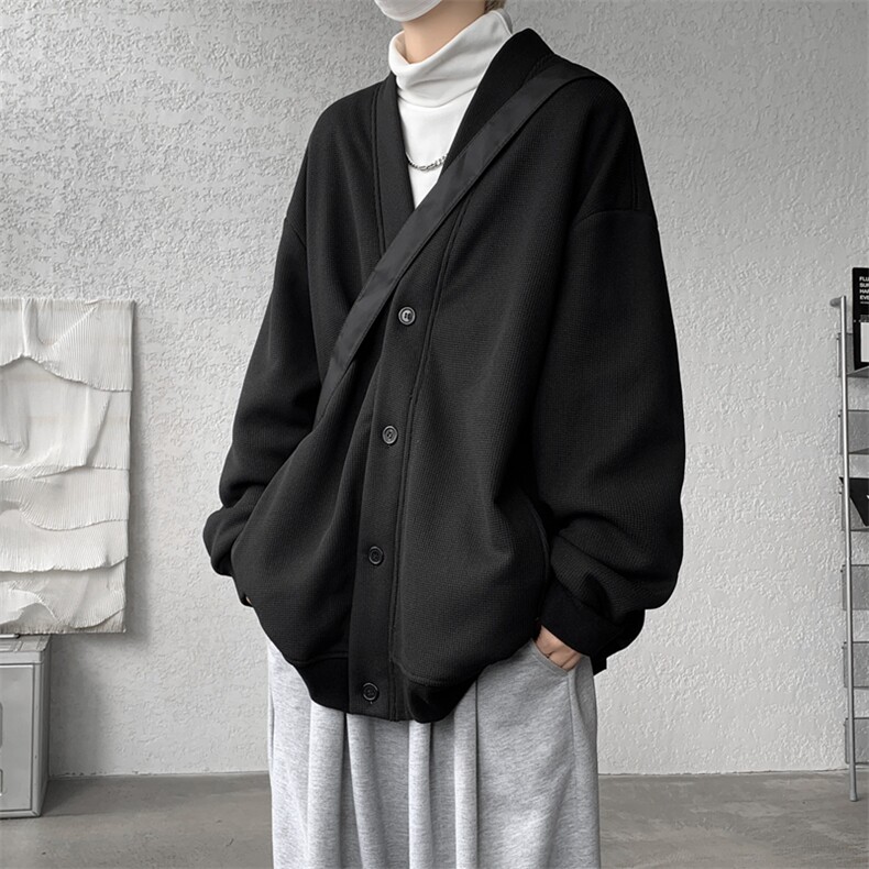 M~8XL大码重磅开衫卫衣秋冬加绒加厚保暖V领外套KS2101/P60加绒80,男装卫衣,电商B238