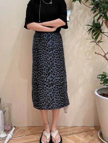 现货豹点半裙，女装半身裙，欧洛佛