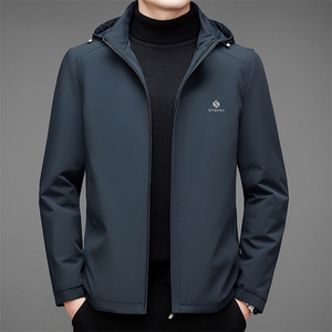 羽绒服男可脱卸帽中年男士休闲宽松爸爸冬装外套MNSA2108-P270图片