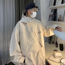 山系户外防水冲锋衣男秋季新款三合一斜拉链登山夹克美式W9283，男装夹克，星座1116A-1（原606A）
