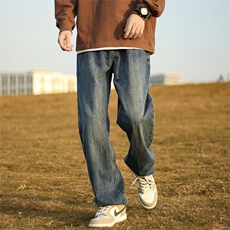 美式牛仔裤男春秋新款休闲直筒裤NB17P42，男装牛仔裤，星座1116-2