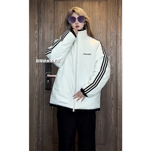 网图切片 双面穿棉服满天星防水棉袄三条杠棉衣MY6077-特P90图片