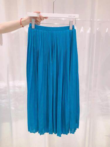 百褶半裙，女装半身裙，AMO