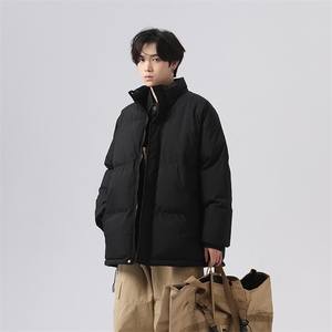 主推！三防面料加绒加厚立领大码棉衣羽绒服男 MY1266-特批68图片