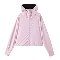 薄款防晒衣女夏2025新款黑胶帽檐原纱冰丝防紫外线透气防晒服披肩，女装防晒衣，韩蔻秀