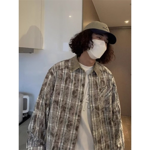 1506/QJ050/P49春秋痞帅外套男ins高街潮牌港风原宿风韩版宽松图片