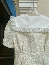 【现货】蝴蝶结碎花连衣裙，女装连衣裙，欧尼蒂