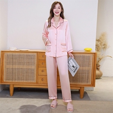 2024春夏简约时尚高端专柜精品真丝睡衣套装，女装套装/套裙，媚琳依坊