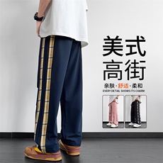 多口袋工装直筒休闲裤子男2025春秋季新款宽松运动，男装工装外套，星座1206（原A206）