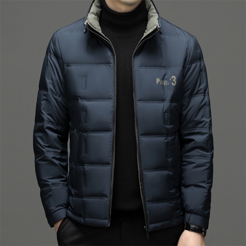 CSYR98211钱塘2020-2冬季厚款商务休闲中年男士简约羽绒服P205图片
