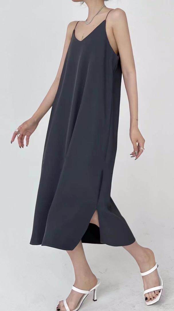 现货夏季吊带裙，女装背心吊带，歆座 XINZUO