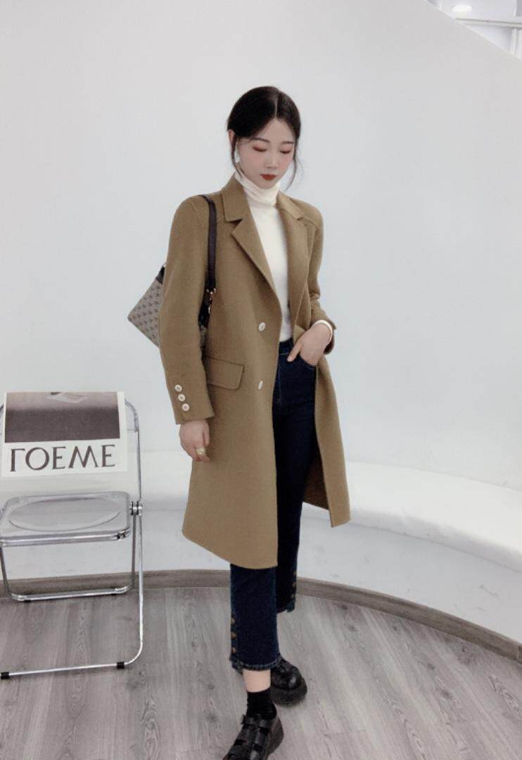 双面羊毛大衣，其它，新依西阁