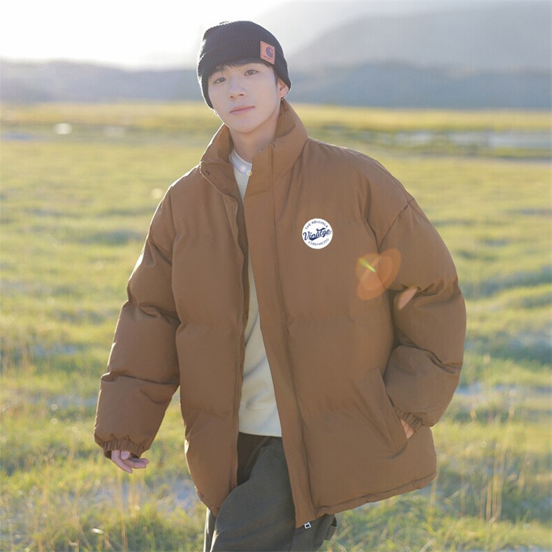 现货抖音得物可供视频冬季三防加厚羽绒棉衣外套面包棉服81127,男装棉衣,电商A486