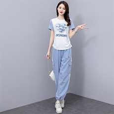 女童套装春秋款2025新款儿童库洛米衣服裤子超酷街舞网红炸街穿搭，女装套装/套裙，靓星雨