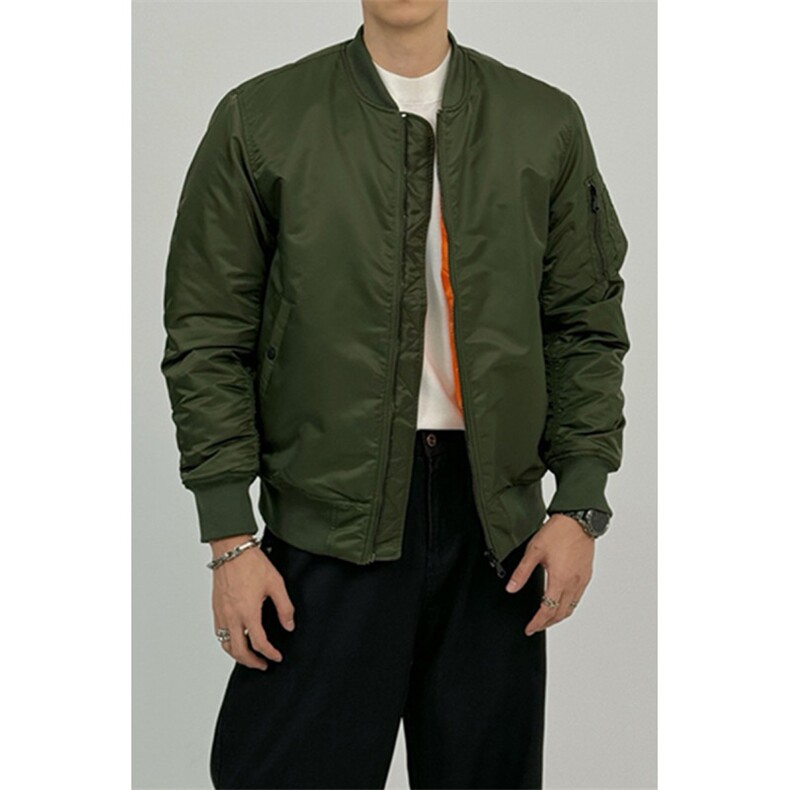 MA1飞行员棒球服加棉户外保暖情侣款夹克棉服上衣防水外套JK18,男装夹克,星座210