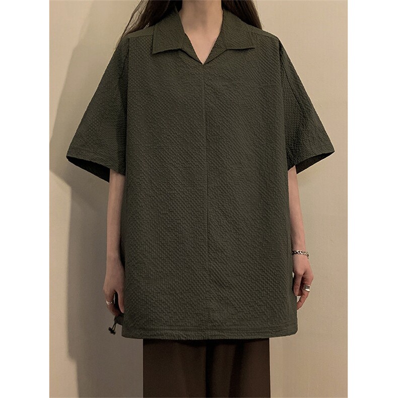夏季新款男女同款短袖套头衬衣外套XZ102B-1-T2552P30,男装衬衫,星座102B-1