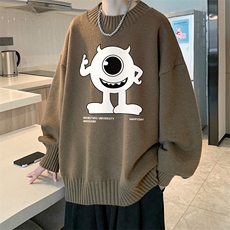 半高领毛衣男士大码针织衫男毛线衣男M18327-P45加绒款-P65，男装针织衫/毛衣，电商A040