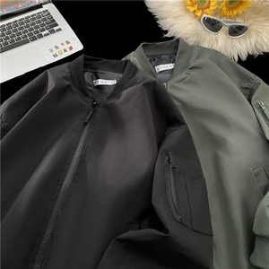 XZ809A/XS21/特P65/控108  25春 美式复古飞行夹克潮棒球服图片