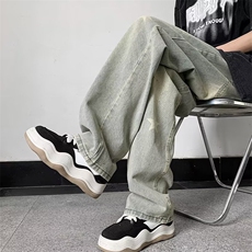 中腰潮牛仔裤慵懒春季青春流行新款水洗潮流九分裤C950P45，男装牛仔裤，星座1116-2