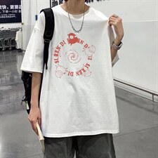 男潮流夏季圆领T恤宽松短袖T526P30，男装T恤，星座1116-2