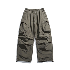 2025冬季新款男装日系宽松加绒加厚运动休闲棉裤束脚卫裤P968-F93，男装休闲裤，电商A101（原外27）