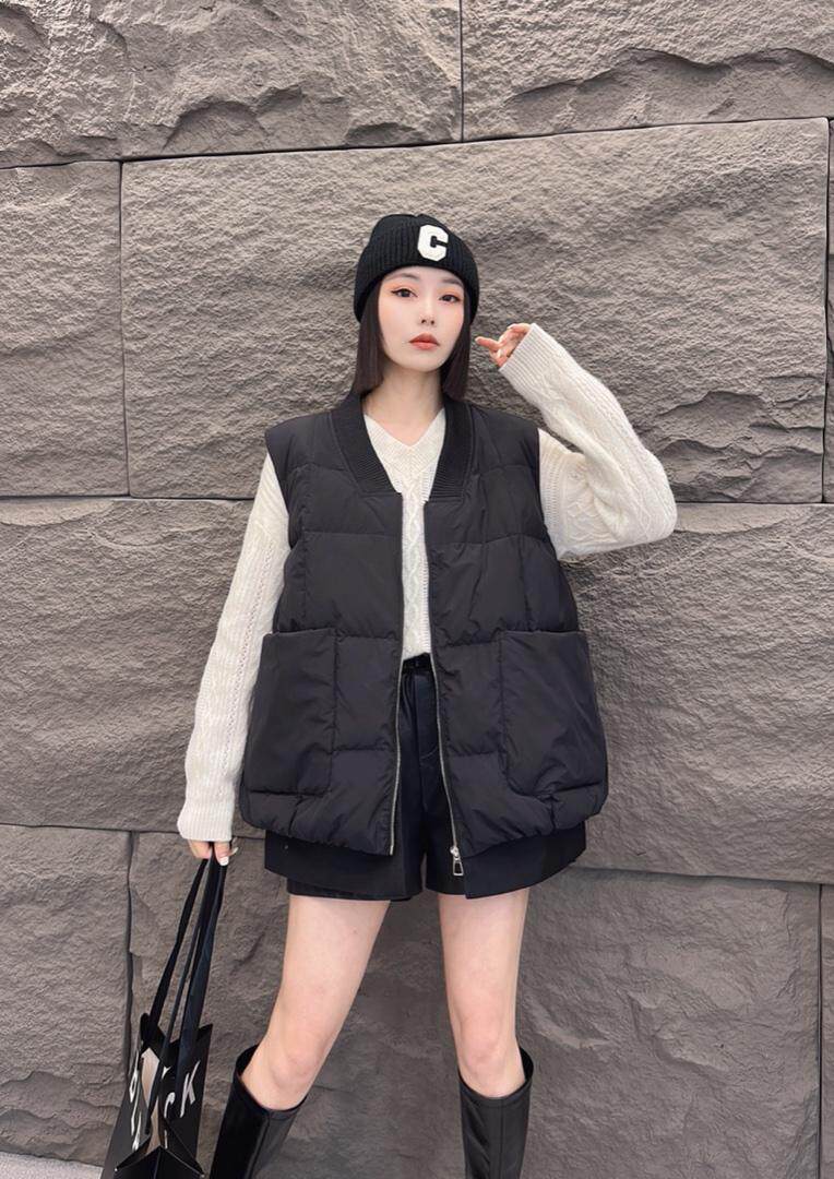 2022冬季羽绒马甲，女装马甲，曼希野