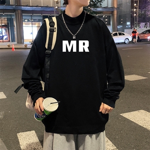 半高领毛衣男士大码针织衫男毛线衣男 M18253-P45 加绒款-P65图片