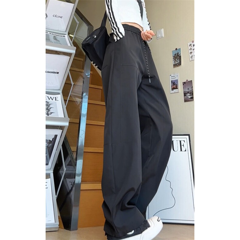 巴家弯刀宽松高街阔腿裤机能防水冲锋裤长裤K8541-P27【特价】,男装休闲裤,电商A007