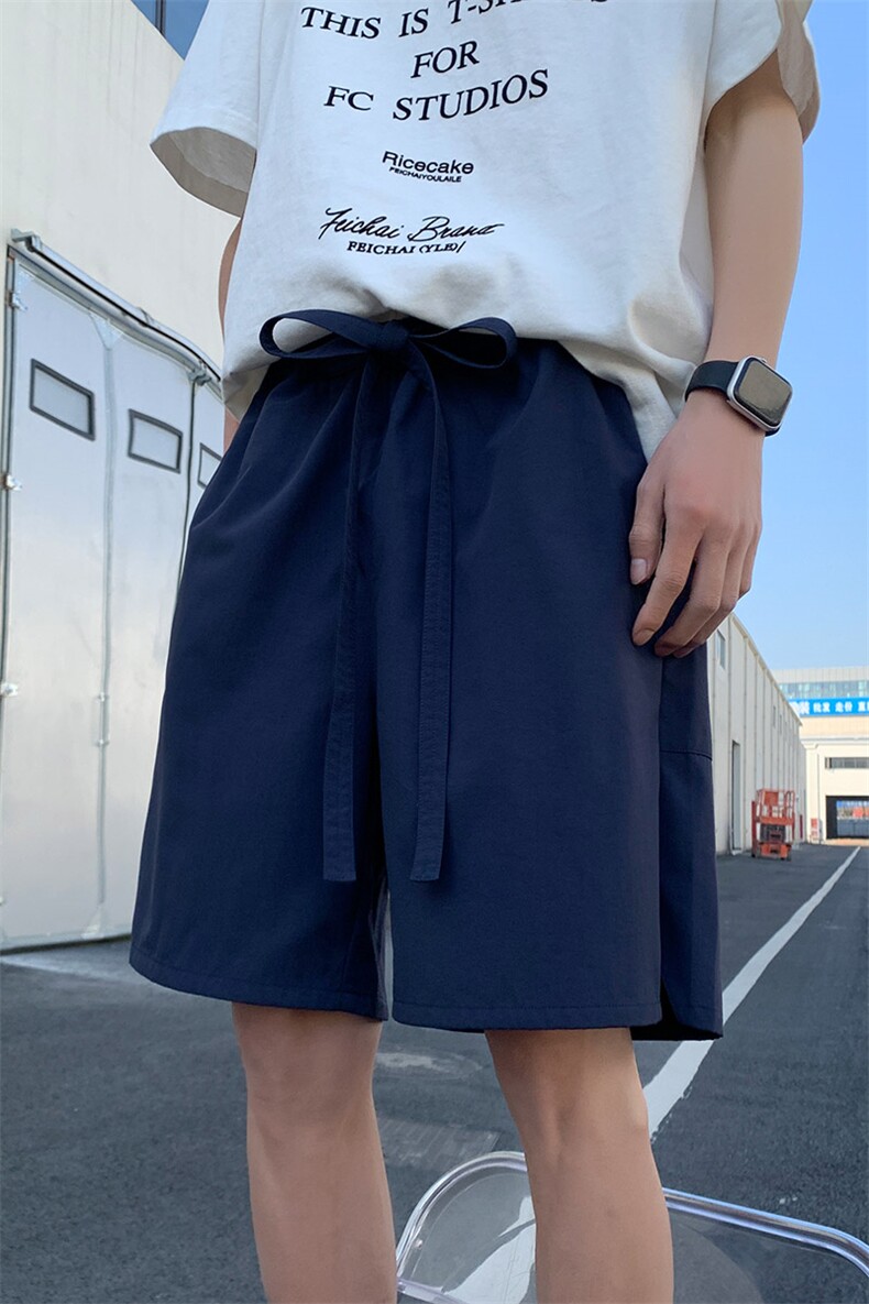 夏季潮流二次开发休闲短裤潮流宽松五分裤A161-D9200-P35,男装休闲裤,电商A161