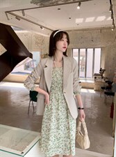 韩版甜美淑女时尚清新小碎花，其它，荷塘月色