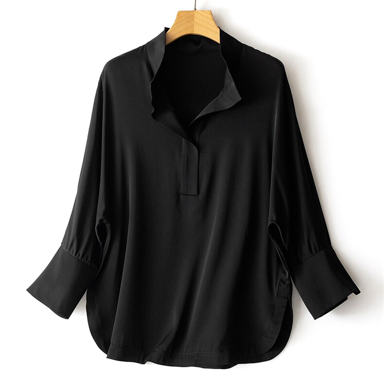 2024秋冬新款双面德绒保暖半高领打底衫女百搭上衣超软糯加厚内搭，女装衬衫，瑞上羊绒