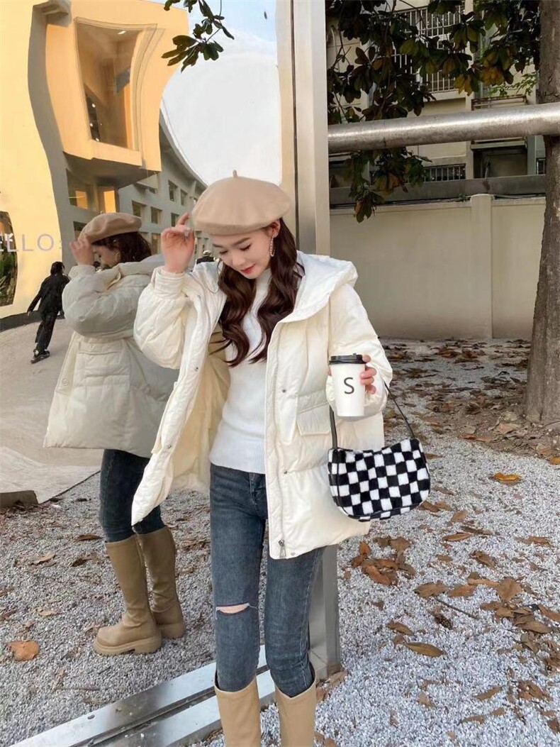 小熊宽松羽绒服，女装羽绒服，Balance Studio