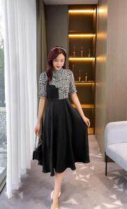 夏季新款连衣裙醋酸面料，女装连衣裙，秀水百合