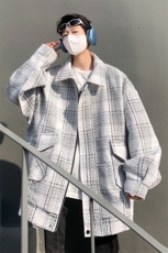 2025年春季新品小香风韩版宽松夹克男款外套J1991P95，男装夹克，电商A157