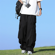 日系cityboy裤子男高街潮牌宽松宽松工装运动休闲冲锋裤K111-P46，男装工装外套，星座308B-2