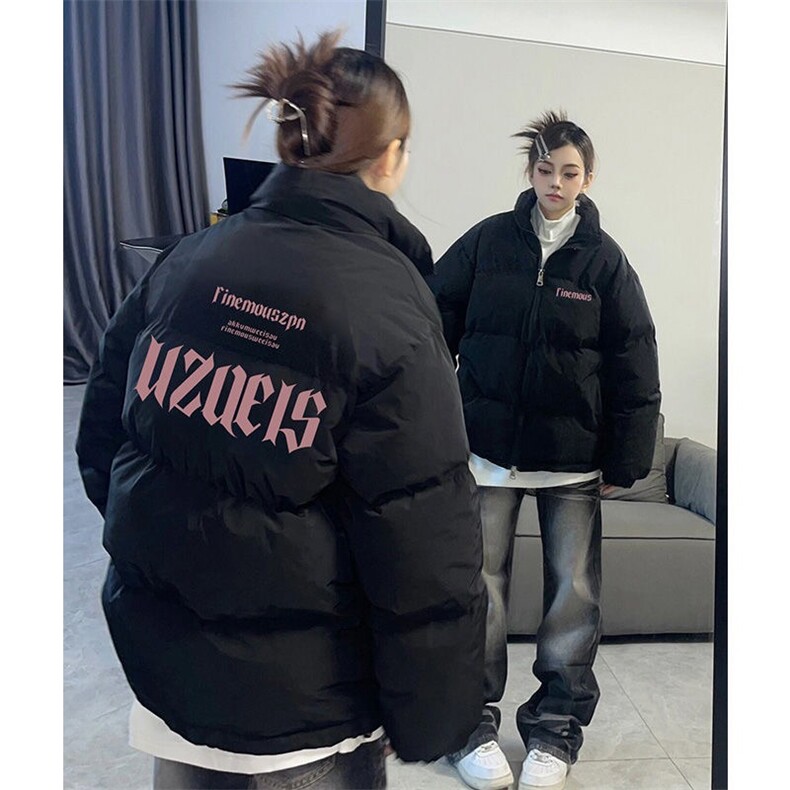 S815-P66新款情侣ins百搭立领棉服棉衣保暖外套,男装棉衣,星座617A-2