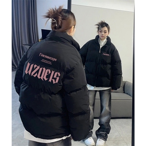 S815-P66新款情侣ins百搭立领棉服棉衣保暖外套图片