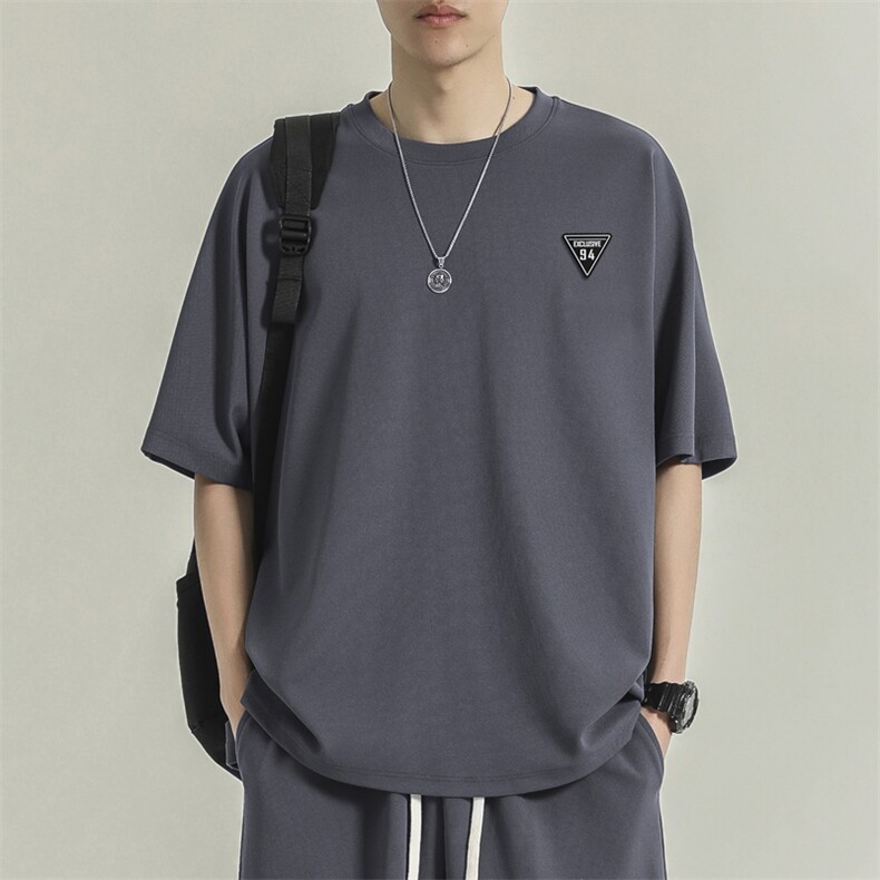 运动男士夏季薄款速干休闲篮球服夏天t恤短袖帅气TT312-特批-36,男装T恤,星座718