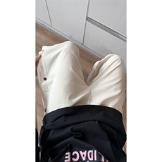 K6030/P30夏款港风格子撞色排扣潮七分裤男短裤大码休闲裤男，男装休闲裤，电商A141