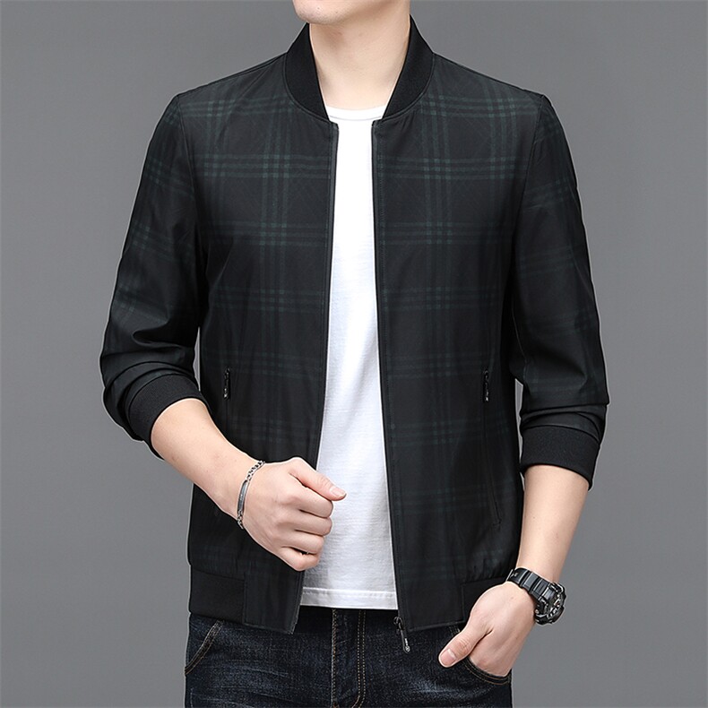 BSTN9833春季新款2023年男士休闲长袖青年夹克商务外套P75图片