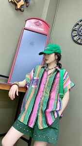 潮牌重工衬衫图片