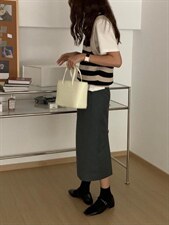 款号：WM0015 名称：粗针U领背心毛衣，女装背心吊带，BD