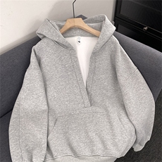 450克美式复古小众设计卫衣男秋冬季oversize慵懒风外套WB515-P65，女装短外套，星座412-3