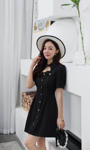 现货夏装新款个性气质连衣裙，女装连衣裙，艾涵o