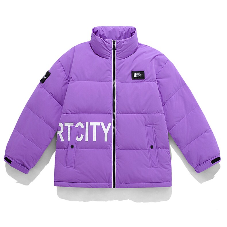白底平铺2020冬新款字母复古立领90%羽绒服外套A436-908-P165,男装羽绒服,电商A436
