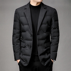DF6601钱塘2020-2中年男士百搭简约冬季厚款时尚休闲羽绒服P220，男装羽绒服，钱塘207-2