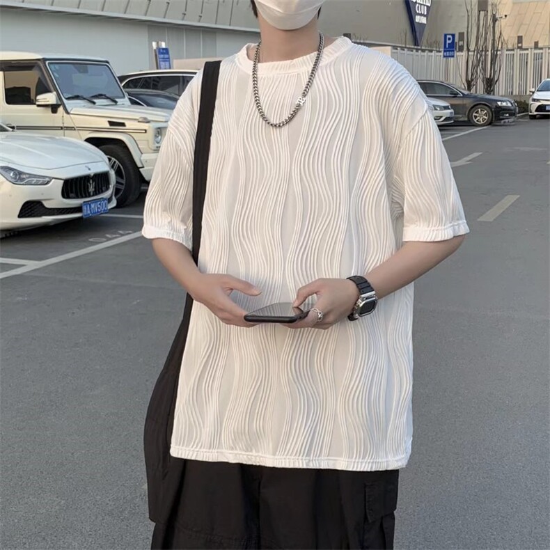 男圆领T恤宽松短袖T509P28,男装T恤,星座1116-2