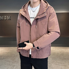 店主风新款夹克外套男春秋休闲百搭时尚连帽男士夹克N813-P100，男装夹克，星座310B-3