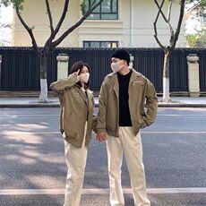 1506A/G60060/P65美式夹克新款拉链外套春秋潮流宽松大码情侣，男装夹克，星座1506A